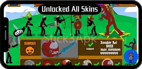 Stick War Legacy Mod APK v2023.5.306(999 Army) .